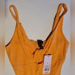 Wild Fable Bodysuit Size Small Orange